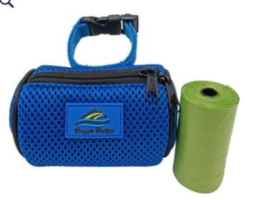 American River Poop Bag Holder - Cobalt Blue