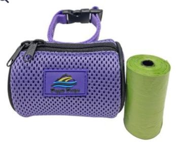 American River Poop Bag Holder -Purple