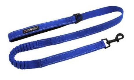 Soft Pull Traffic Dog Leash - Cobalt Blue