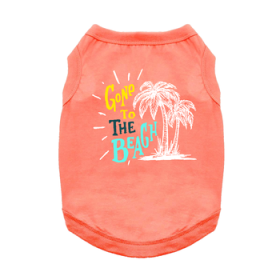 NEW - Gone To The Beach Tank Shirt - Coral (Option: X-Small)