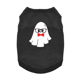 NEW - Nerdy Ghost Dog Shirt - Jet Black (Option: X-Large)
