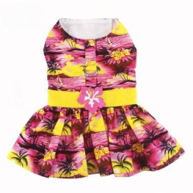 Tropical Sunset Dress (Option: X-Large)