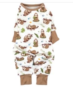 Soft Dog Pajamas - Sloths (Option: X-Large)