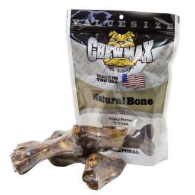 2 Count Porky Femur Dog Bones (size: Individual)