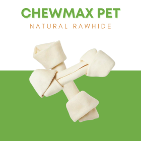 6"-7â€³ Natural Knotted Bone (Quantity: Case - 20)