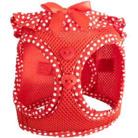 Red Polka Dot Ruffle (Option: Small)