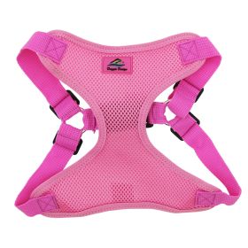Wrap and Snap Choke Free Dog Harness - Candy Pink (Option: Medium)