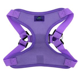 Wrap and Snap Choke Free Dog Harness - Paisley Purple (Option: Medium)