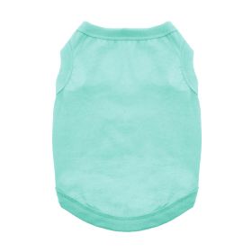 100% Cotton Dog Tanks - Teal (Option: Small)