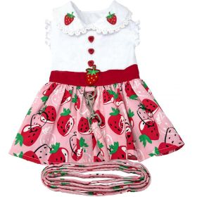 Strawberry Picnic  Harness Dress (Option: Medium)