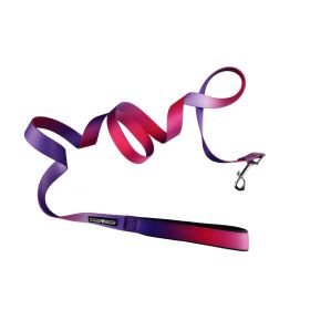 American River Ombre Leash - Raspberry Sundae (Option: 1 inch wide
 x 6 feet long)